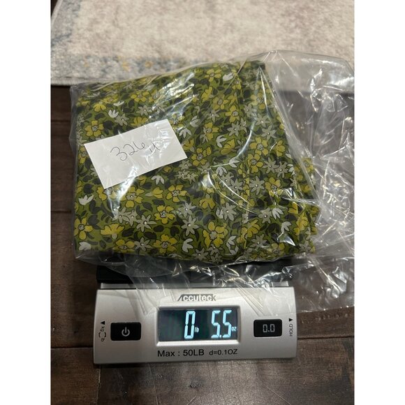 Express Floral Midi Dress Green Yellow Size 11/12 Sleeveless Sundress Boho Chic - Picture 9 of 9